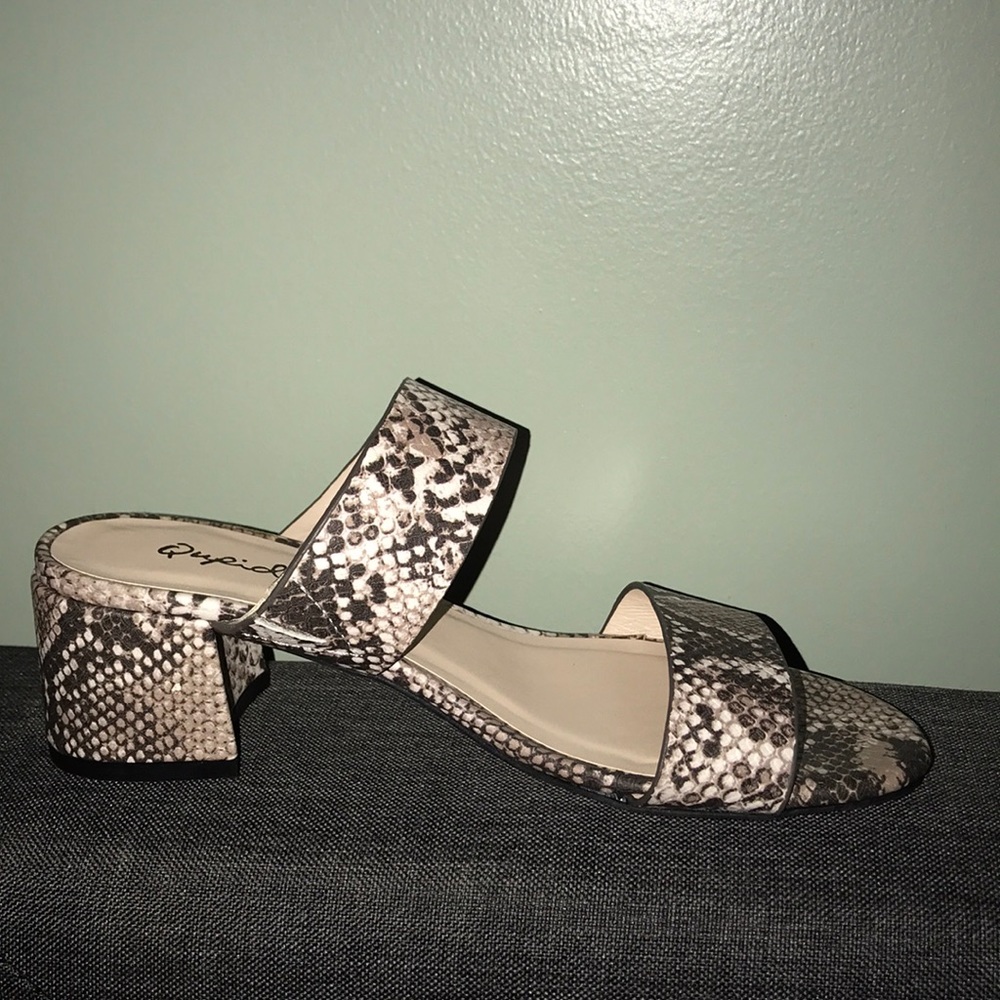 Snakeskin Sandals